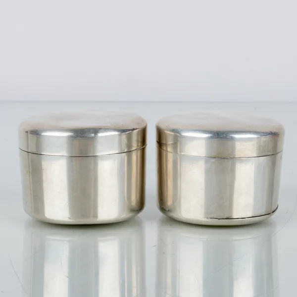GUSTAF FOLCKER, 1 par dosor, silver, 1829