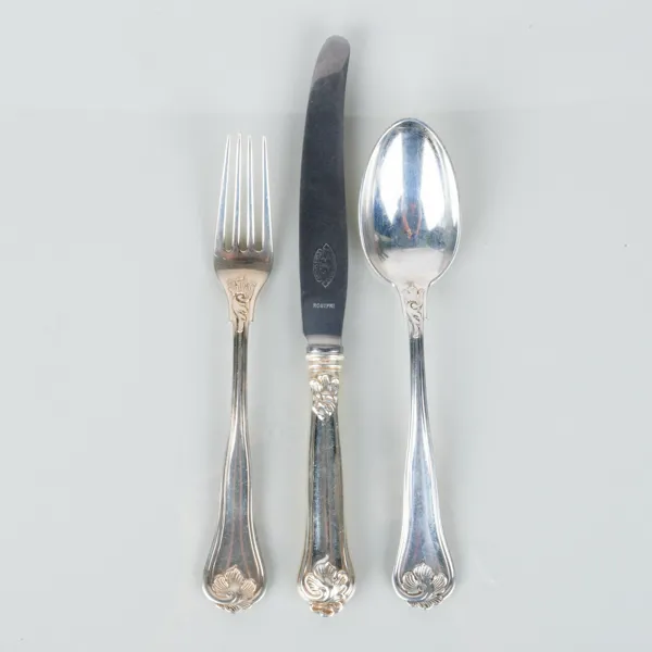 BESTICK, 3 del, silver, NK 1947