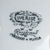 MATSERVIS, 31 del, flintgods, "Sverige", Rörstrand, 1900-talets första hälft