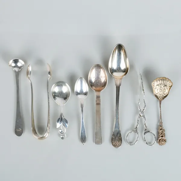 BESTICK, 8 del, silver, 1900-tal