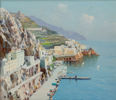 ANDREA FORTINI (1902-1977), olja på duk, signerad