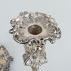 LJUSSTAKAR, 1 par, silver, Gustaf Möllenborg Feron, Stockholm 1871