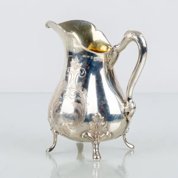 EDVARD EMANUEL PETTERSSON, mjölkkanna, silver, Stockholm 1879
