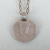 HALSKEDJA MED HÄNGE, silver, Etiopisk minnesmedalj, med Haile Selassie, 1900-tal