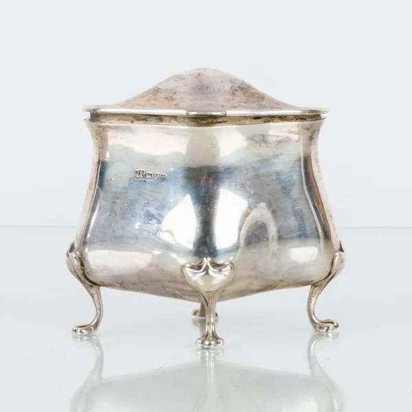 SOCKERSKÅL, silver, Chester, sent 1800-tal