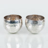 ANDERS NORLING, 2 st supkoppar, silver, Oxelösund 1993