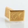 MANSCHETTKNAPPAR, 1 par, 18k guld