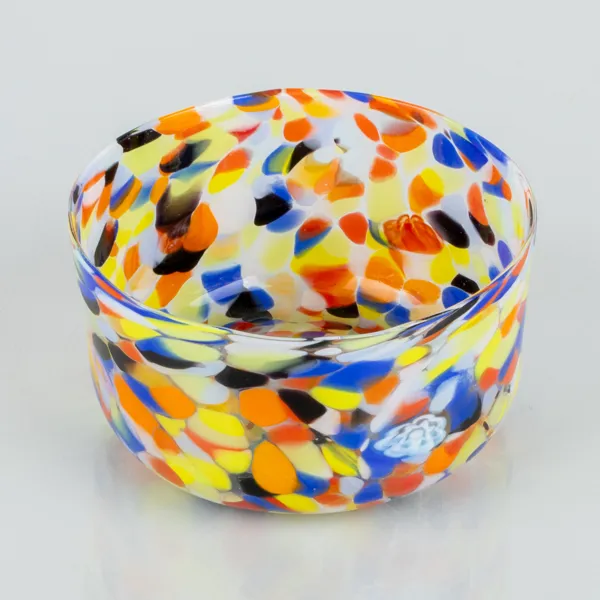 SKÅL, glas, sannolikt Murano, 1900-tal