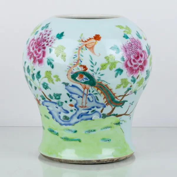 VAS, porslin, Kina, sen Qing (1644-1912)