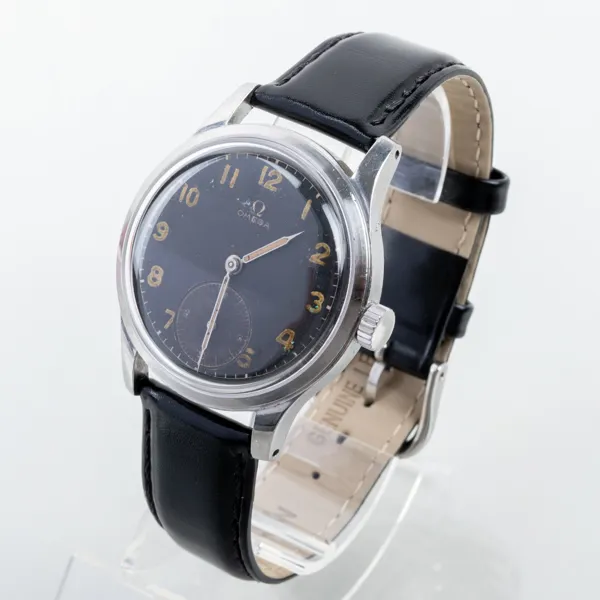 OMEGA, herrarmbandsur, Suverän, stål, 1940-tal
