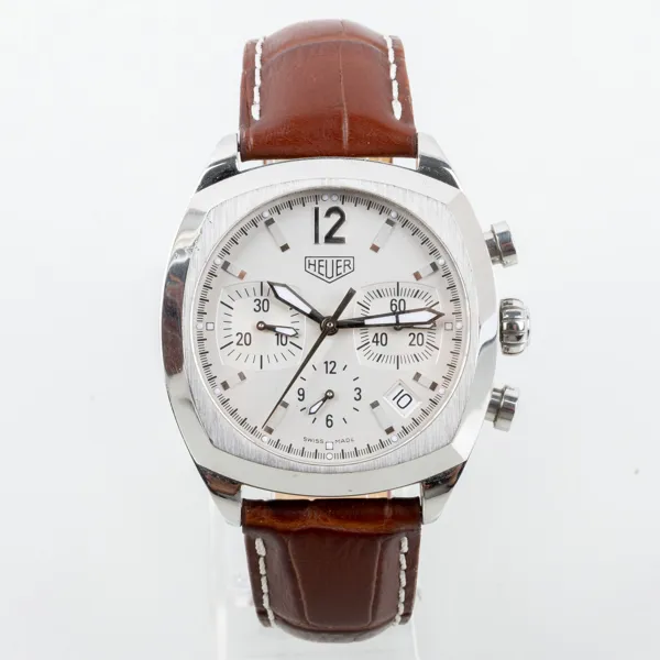 TAG HEUER, herrarmbandsur, Heuer Monza, kronograf, stål, 2000-tal