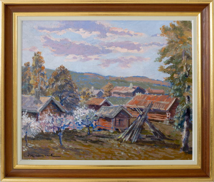 ALEXANDER KUNICKI (född ?), olja på duk, signerad
