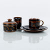 GUNVOR OLIN-GRÖNQVIST, 19 del kaffeservis, porslin, "Soraya", Arabia, 1960-/70-tal