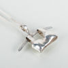 HÄNGE MED HALSKEDJA, sterlingsilver, sannolikt Karin Ferner, Falun 2012