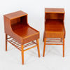 SÄNGBORD, 1 par, teak, 1950-tal