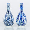 VASER, 1 par, porslin, Kina, sannolikt 1800-tal