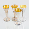 SNAPSGLAS, 4 st, silver, GAB Stockholm 1928