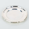 ASSIETTER/COASTERS, 6 st, silver, 1900-tal