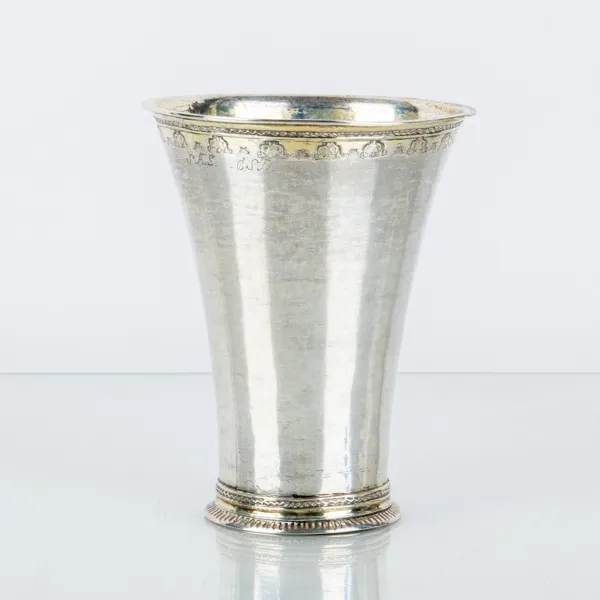 NILS ORSTEDT, bägare, silver, Norrköping 1763