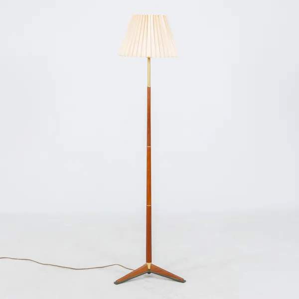 GOLVLAMPA, teak, 1900-talets mitt