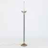GOLVLAMPA, metall och mässing, 1930-/40-tal