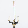 GOLVLAMPA, metall och mässing, 1930-/40-tal