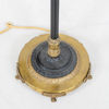 GOLVLAMPA, metall och mässing, 1930-/40-tal