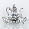 KAFFESERVIS, 3 del, sterlingsilver, 1900-talets andra hälft