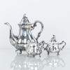 KAFFESERVIS, 3 del, sterlingsilver, 1900-talets andra hälft