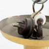 TAKLAMPA, metall, 1900-talets mitt
