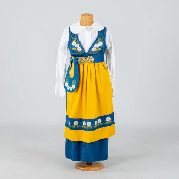 SVERIGEDRÄKT, dam, strlk ca L, 1900-talets slut