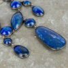 COLLIER, silver och lapis lazuli, 1900-talets första hälft