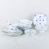 ROYAL COPENHAGEN, 8 del servisporslin, "Musselmalet", 1900-tal