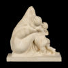 JENS JACOB BREGNØ (Danmark, 1877-1946), skulptur, sandsten, Dana Skulptur, monogramsignerad