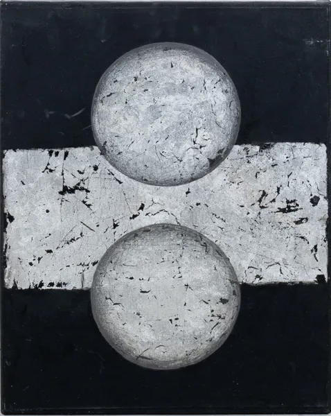 ELISABETH MORITZ (född 1956), blandteknik på duk, signerad