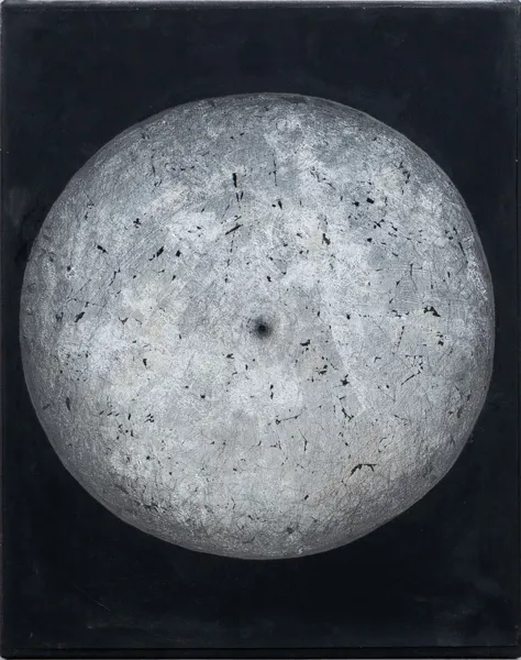 ELISABETH MORITZ (född 1956), blandteknik på duk, signerad