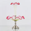 BORDSUPPSATS, glas och metall, 1800-/1900-tal
