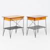 SÄNGBORD, 1 par, teak, 1950-/60-tal