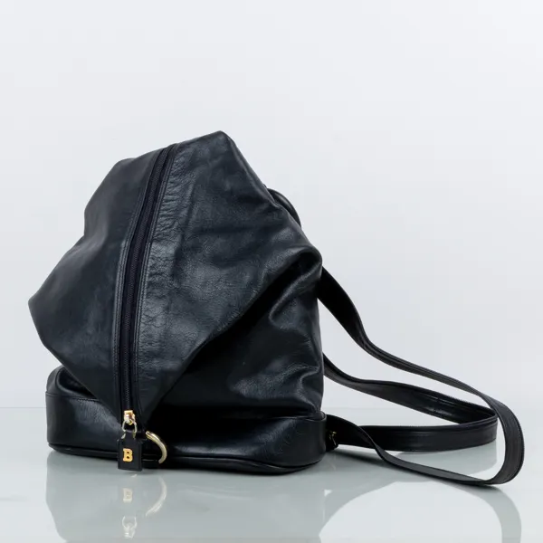 BALLY, handväska / ryggsäck, läder, 1900-/2000-tal