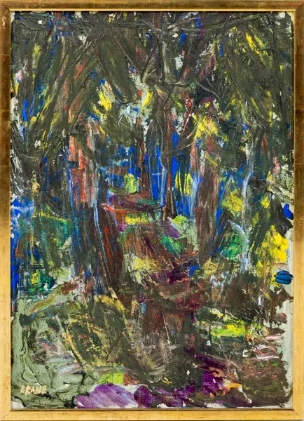 BARBRO BRÅNE (1925-1989), olja på duk, signerad