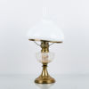 BORDSFOTOGENLAMPA, mässing och glas, 1900-talets första hälft