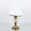 BORDSFOTOGENLAMPA, mässing och glas, 1900-talets första hälft