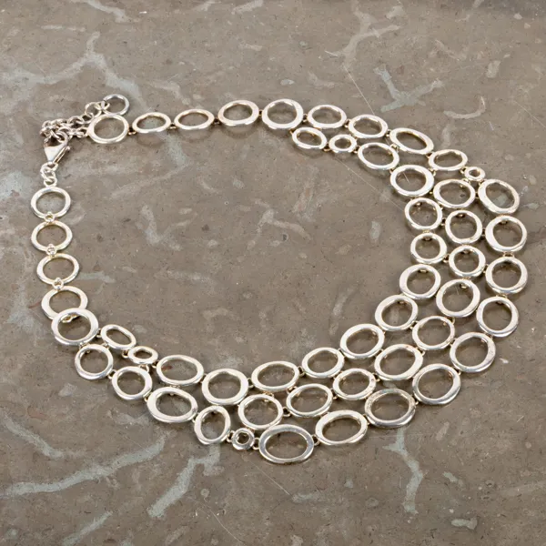COLLIER, sterlingsilver, Posh, stämplar GHA, omkring år 2016