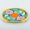 CLARICE CLIFF, fat, porslin, "Sliced Fruit", Bizarre, newport Pottery England, sannolikt 1930-tal 