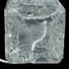 BORDSLAMPSFÖTTER, 1 par, glas, Henrik Blomqvist, Stilarmatur, Tranås 1960-/70-tal