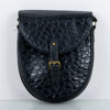 MULBERRY, axelremsväska, svart skinn