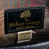 MULBERRY, axelremsväska, svart skinn