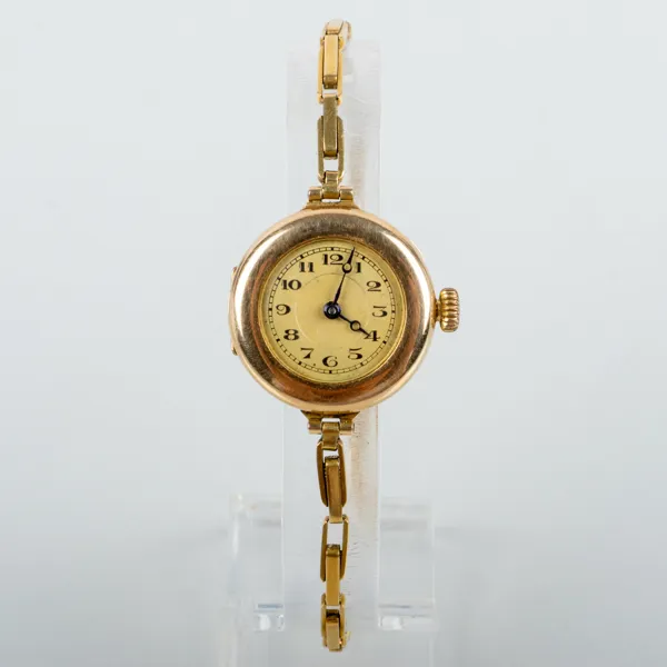 DAMARMBANDSUR, 14k guld, 1900-talets mitt