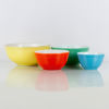 SKÅLAR, 4 st, glas, Pyrex, 1960-/70-tal