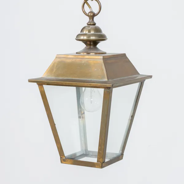 TAKLYKTA, glas och mässing, 1900-talets andra hälft